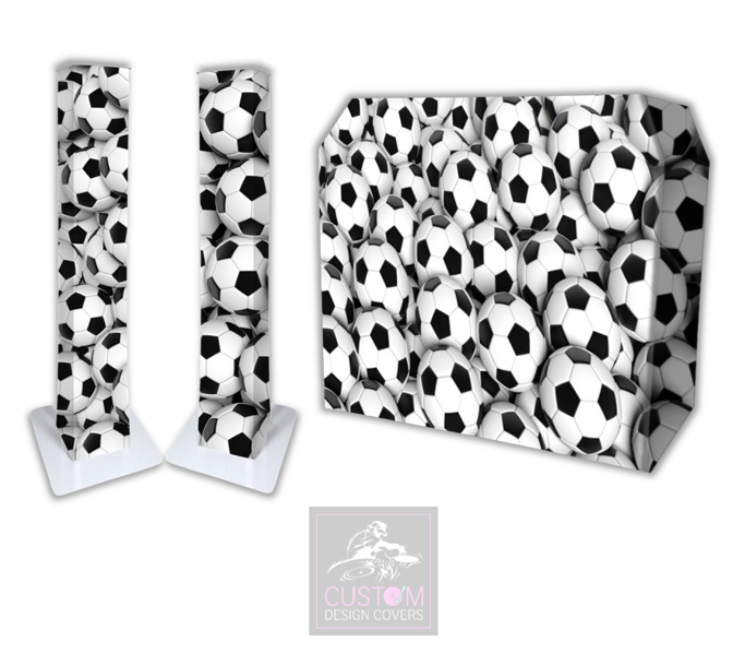 Football Lycra DJ Booth Cover (PACKAGE BUNDLE) 