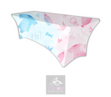 Gender Reveal Lycra Table Cover 