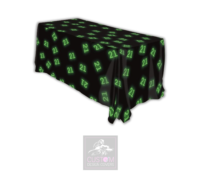 Green Age Rectangle Table Cover