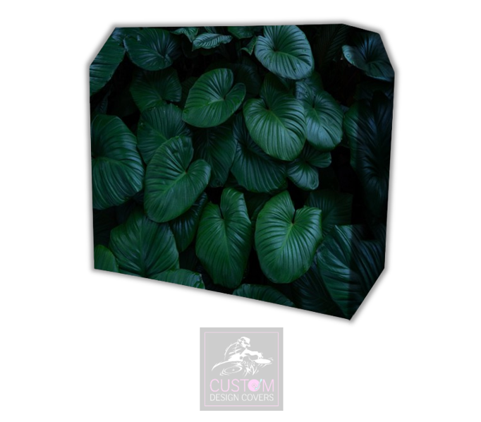 Green Leaves Lycra DJ Covers