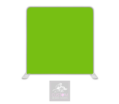 Green Lycra Pillowcase Backdrop Cover