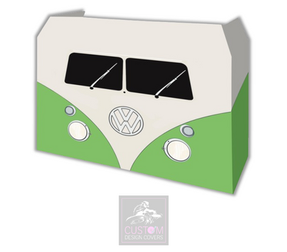 Green VW Camper DJ Covers (PACKAGE BUNDLE) 