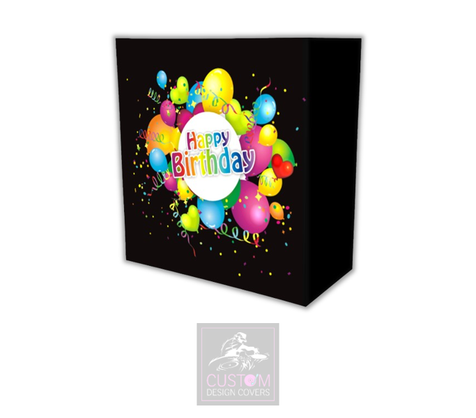 Happy Birthday Lycra DJ Booth Cover 