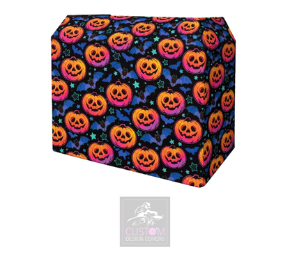 Halloween - Smiling Pumpkins Lycra DJ Booth Cover