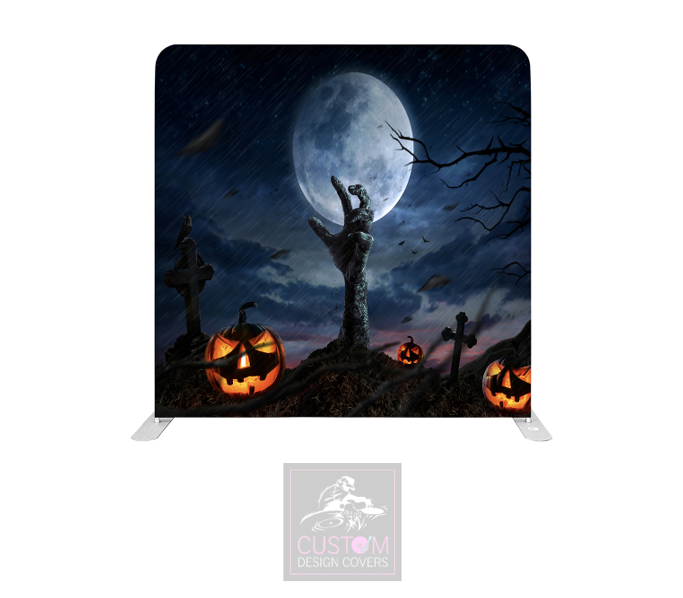 Zombie Hand Lycra Pillowcase Backdrop Cover 