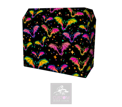 Halloween Bats Lycra DJ Booth Cover