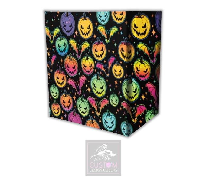 Halloween Bats Lycra DJ Booth Cover