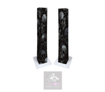 Happy Halloween Skulls Lycra Podiums (PAIR) 