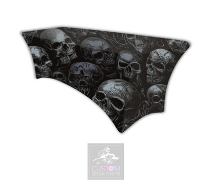 Halloween Skulls Lycra Table Cover 