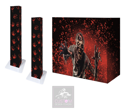 Halloween Zombie Lycra DJ Booth Cover (PACKAGE BUNDLES) - TRUSS