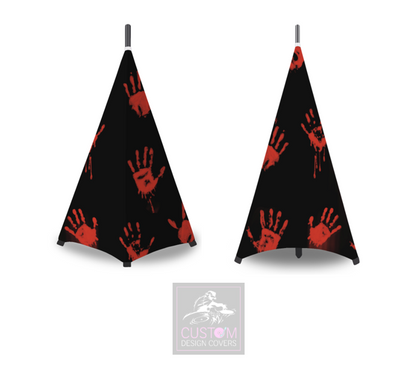 Two Sided Halloween Stand Lycra Covers