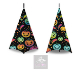 Halloween Pumpkin and Bats Stand Lycra Covers 