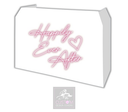 Neon Effect Happily Ever After Lycra DJ Booth Cover