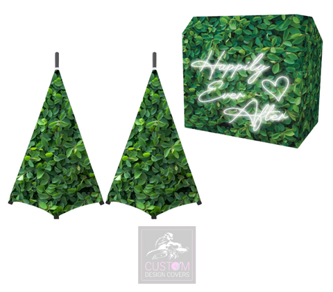 Spiraea Leaves Happily Ever After Lycra DJ Covers (PACKAGE BUNDLE) - MKII 