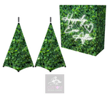 Spiraea Leaves Happily Ever After Lycra DJ Booth Cover  (PACKAGE BUNDLE) - COMBI 