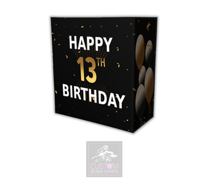 Happy 13th Birthday Lycra DJ Booth Cover