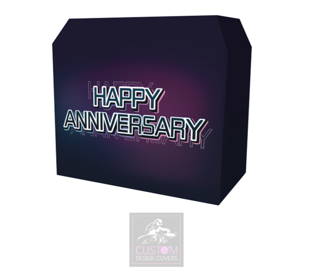 Happy Anniversary DJ Booth Cover - MKII