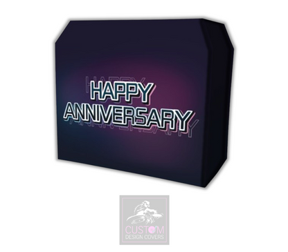 Happy Anniversary Lycra DJ Booth Cover