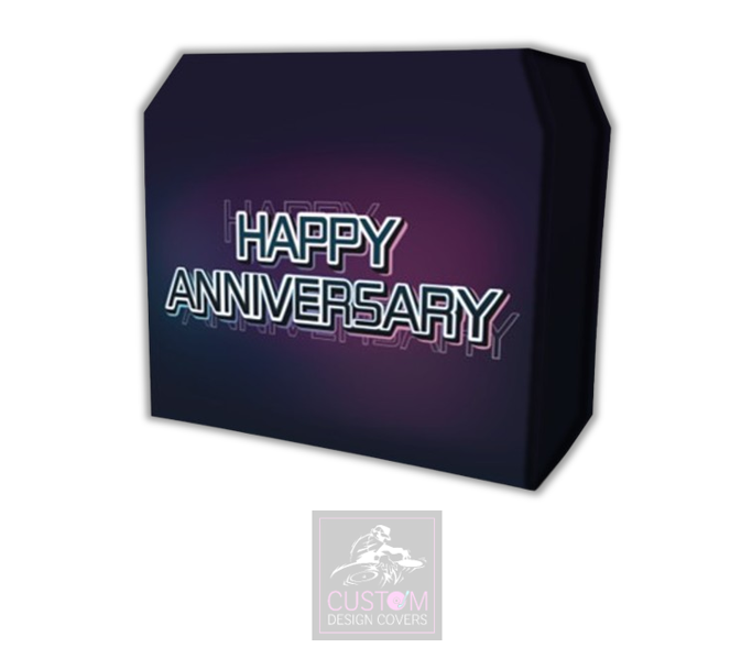 Happy Anniversary Lycra DJ Booth Cover