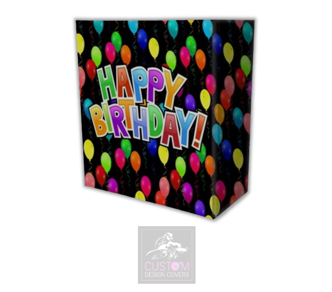 Happy Birthday Lycra DJ Booth Cover 