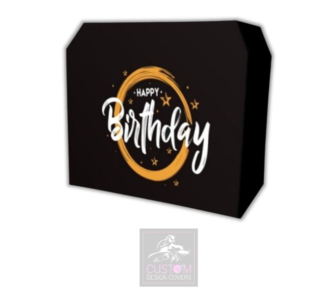 Happy Birthday Lycra DJ Booth Cover