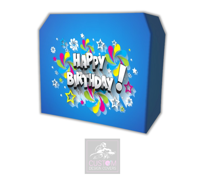 Happy Birthday Lycra DJ Booth Cover