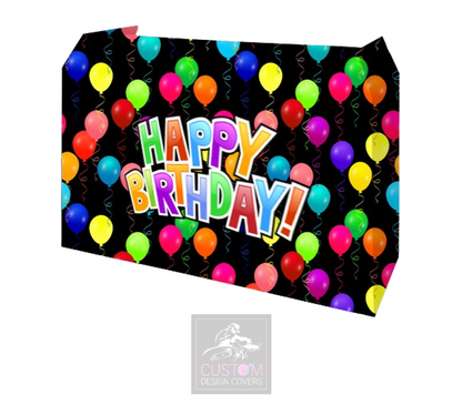 Happy Birthday Lycra DJ Booth Cover 