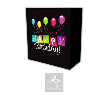 Happy Birthday Lycra DJ Booth Cover 