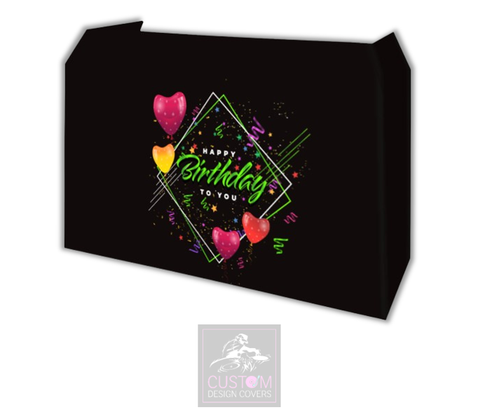 Happy Birthday Lycra DJ Booth Cover