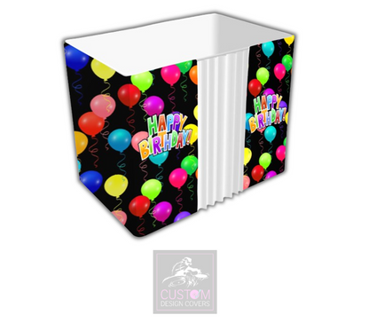 Happy Birthday Photobooth Enclosure Cover