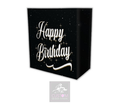 Happy Birthday Lycra DJ Booth Cover