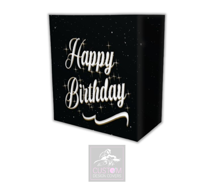 Happy Birthday Lycra DJ Booth Cover