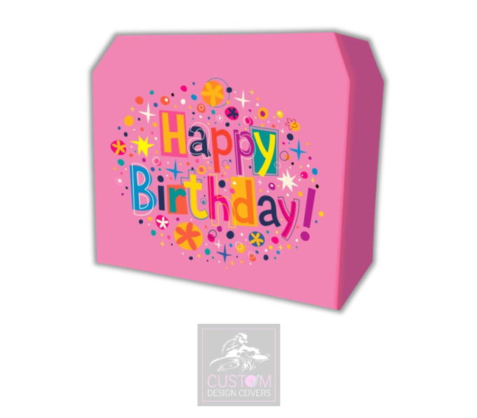 Happy Birthday Lycra DJ Booth Cover