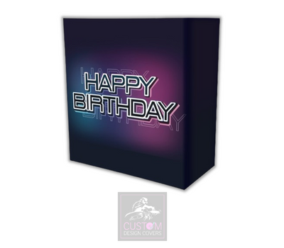 Happy Birthday Lycra DJ Booth Cover