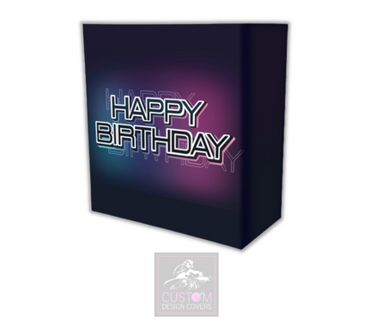 Happy Birthday Lycra DJ Booth Cover