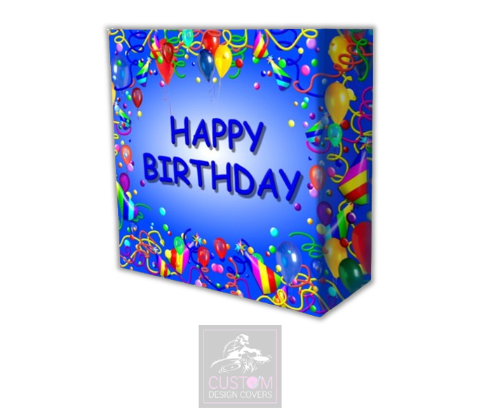 Happy Birthday Lycra DJ Booth Cover