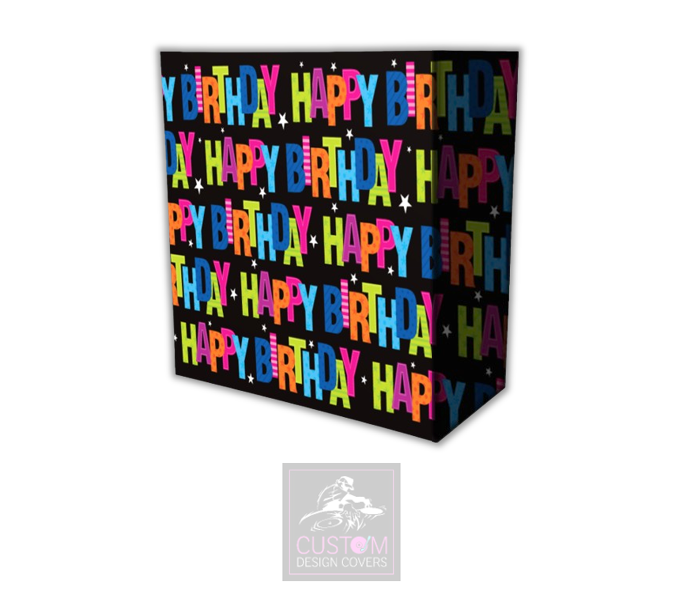 Happy Birthday Lycra DJ Booth Cover