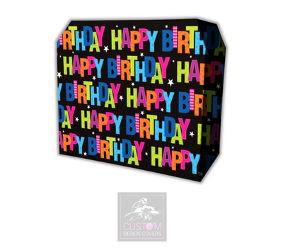 Happy Birthday Lycra DJ Booth Cover 
