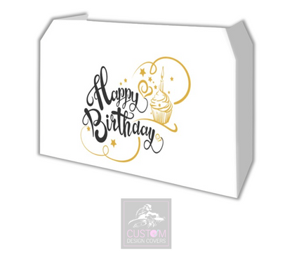 Happy Birthday Lycra DJ Booth Cover