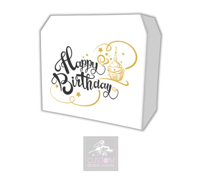 Happy Birthday Lycra DJ Booth Covers