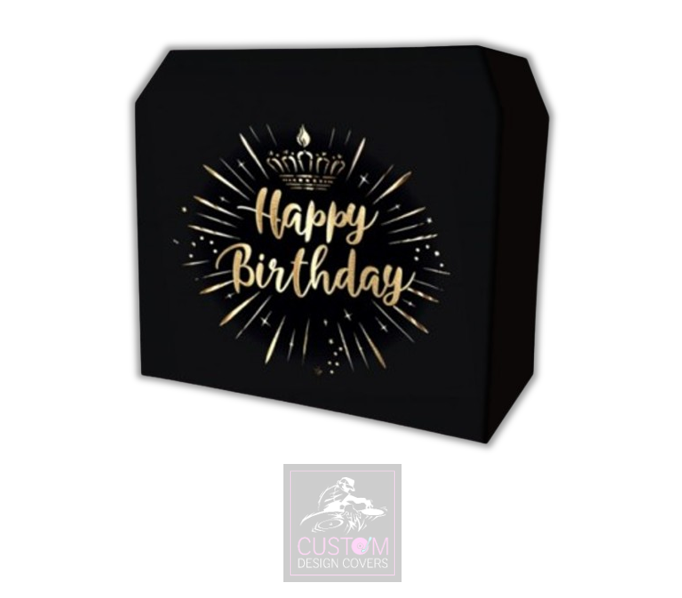 Happy Birthday Lycra DJ Booth Cover