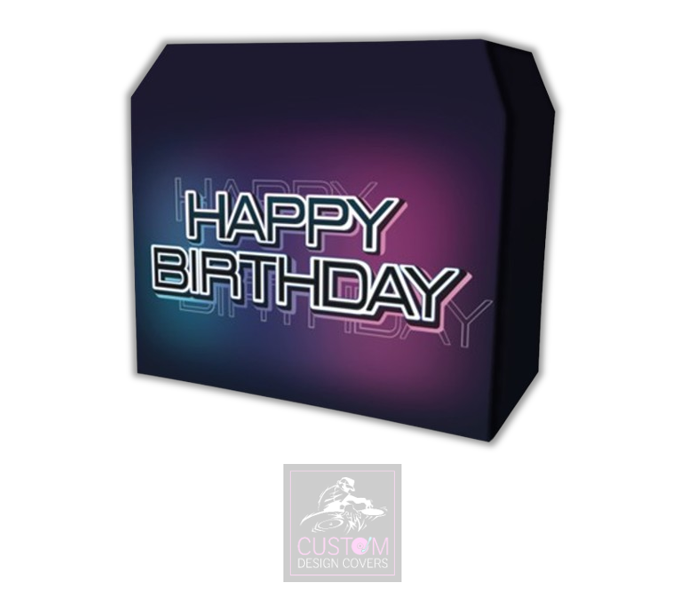 Happy Birthday Lycra DJ Booth Cover