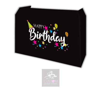 Happy Birthday Lycra DJ Booth Cover