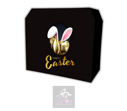 Happy Easter DJ Lycra DJ Booth Cover