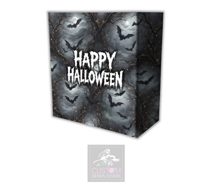 Happy Halloween Bats Lycra DJ Booth Cover