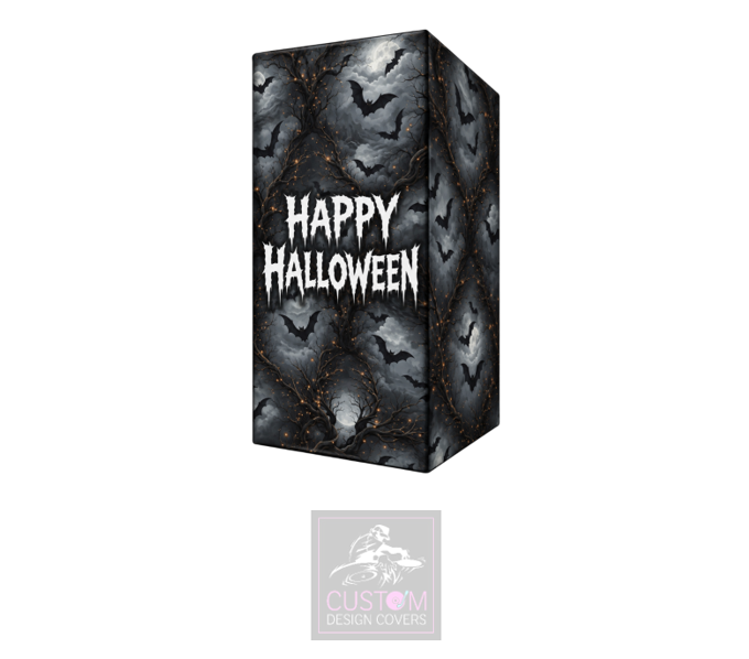 Happy Halloween Bats Lycra DJ Booth Cover