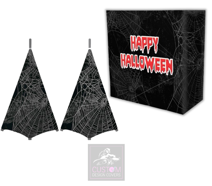 Halloween Lycra DJ Booth Cover (PACKAGE BUNDLE)