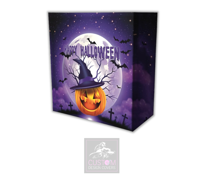 Halloween Lycra DJ Booth Cover