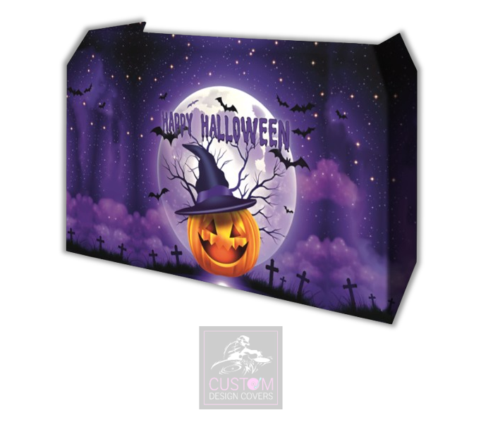 Halloween Lycra DJ Booth Cover