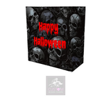 Happy Halloween Skulls Lycra DJ Booth Cover 